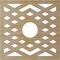 Ekena Millwork Chevron Wood Fretwork Pierced Ceiling Medallion, Hickory, 30"OD x 7 3/4"ID x 1/4"T CMWP30X30X0250CHHI - alternate 4